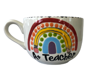 Tribeca Polka Dot Rainbow Mug