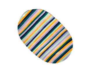 Tribeca Stripes Platter