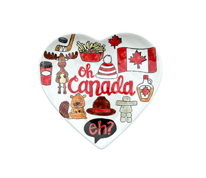 Tribeca Canada Heart Plate