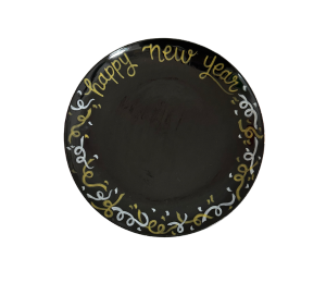 Tribeca New Year Confetti Plate