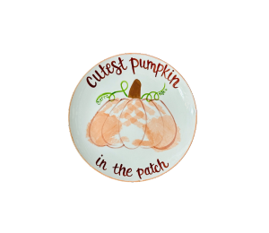 Tribeca Cutest Pumpkin Plate