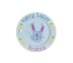 Tribeca Easter Bunny Plate