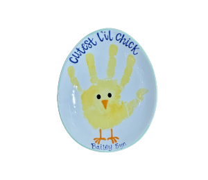Tribeca Little Chick Egg Plate