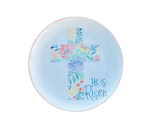 Tribeca Floral Cross Plate