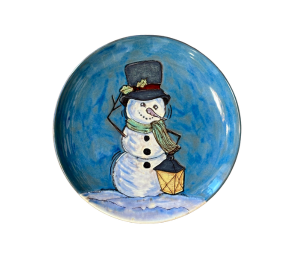 Tribeca Rustic Glazed Snowman