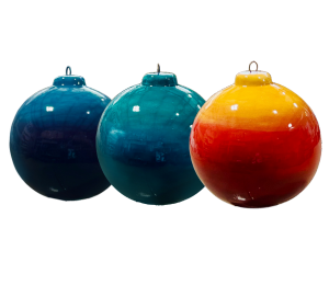 Tribeca Jewel Toned Ombre Ornament