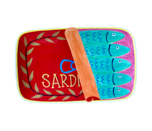 Tribeca Sardines Dinner Plate