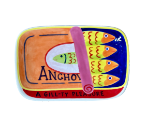 Tribeca Anchovies App Plate