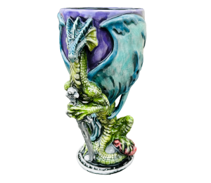 Tribeca Antique Dragon Goblet