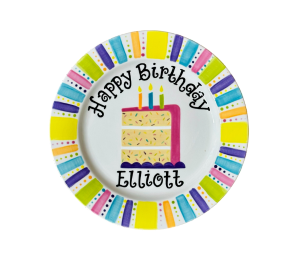Tribeca Birthday Cake Plate