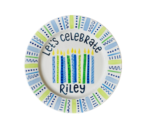 Tribeca Let's Celebrate Plate